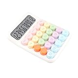 Haofy 12 Ziffern Desktop -Taschenrechner mit Großem LCD -Display, Niedlicher Schreibmaschine...