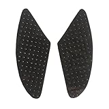 QIUMING Motorräder Tank Gummi Schutz Aufkleber Universal Motorcycle Side Gas Knee Grip Protection...