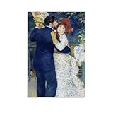 Auguste Renoir Tanz im Land Meisterwerk, dekoratives Poster, Wanddekoration, bedruckte Leinwand für...