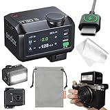 GODOX IT30PRO N Kamera Blitz, IT30 PRO N Mini Blitzgeräte, TTL HSS 1/8000s Flash, Kompatibel mit...