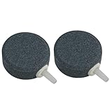 Fllyvly Luftstein für Aquarium, 4 cm Ausströmersteine, Sauerstoff Diffusor Blasen, Hochwertiger...