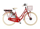 FISCHER E-Bike City CITA RETRO 2.0, Elektrofahrrad für Damen und Herren, RH 48 cm, Frontmotor 32...