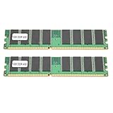 Yunseity 2 Stück-DDR-Speichermodul, 1 GB DDR PC-3200 Desktop-Computer-Speichermodul für