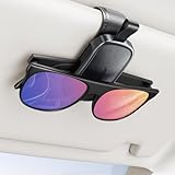 JOYROOM Brillenhalter für Auto Sonnenblende, 2025 Upgrade Magnetischer Sonnenbrillenhalter Auto,...