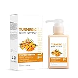 Turmeric Body Lotion, Kurkuma Körperlotion gegen Hyperpigmentierung und Ungleichmäßigen Hautton,...