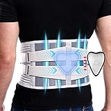 Paskyee Rückenbandage für Männer und Frauen zur Linderung von Schmerzen im unteren Rückenbereich...