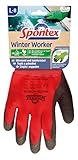 Spontex Winter Worker Arbeitshandschuh, für grobe Arbeiten bei Kälte, aus recycelten PET-Flaschen,...