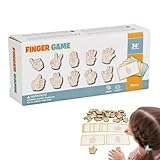 Memory-Spiel – Vorschulspielzeug mit Handgesten – Konzentrationskartenspiel, für Haus, Krippe,...