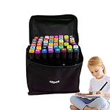 Doppelseitiges Filzstift-Set, Kunstmarker, Kunstmarker, Zeichenmarker, kreative Zeichenstifte, feine...
