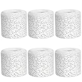 Gipsbinden Set, 6 Rollen Gibsbindenden Zum Bastel, 5cm x 2,7m Gipsbinde Rolle, Babybauch...