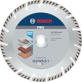 Bosch Accessories Professional Diamanttrennscheibe Standard for Universal (Beton und Mauerwerk, 230...