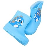 minkissy Regenstiefel aus Weichem PVC Rutschfest Leicht und Angenehm für Jungen und Mädchen für...