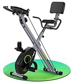 Wenoker Heimtrainer Fahrrad Klappbar, Faltbares Ergometer Heimtrainer, Heimtrainer Klappbar 8...