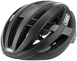 ABUS Rennradhelm Viantor - Sportlicher Fahrradhelm für Einsteiger - für Damen und Herren - Schwarz...