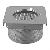 Edelstahl Terrassenheizer Verbrennungsnetz Hochtemperaturbeständig Outdoor Gasheizung Brennschirm...