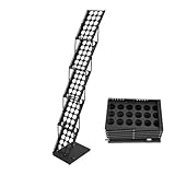 ROGONPDK 5-Stufiger Broschürenständer, Faltbarer Zeitschriftenständer, A4 Broschürenhalter,...