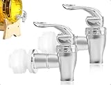 OHYANYAO 2 Stück Getränkespender Zapfhahn,Wasserspender Universal Ersatz Kunststoff...