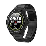 HSHAI VUN S09 Smartwatch, IP68, wasserdicht, Herzfrequenzmesser, Blutdruck, Fitness-Tracker,...