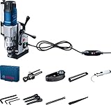 Bosch Professional Bohrmaschine GBM 50-2 (Leistung 1.200 Watt, max. Bohr-Ø 50 mm, im Koffer)