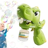Seifenblasen Bläser - Elektrische Seifenblasenmaschine Mit Dinosaurier-Sprüher - Interaktives...