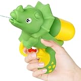 Hogvinnatil Wasserpistole, Spielzeug, Spiele im Freien, Sommer, niedlicher Dinosaurier, lustige...