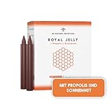 Gelée Royale Pur mit Propolis, Vitamin C und Echinacea. 30 Ampullen 2000 MG. Reduziert Müdigkeit...