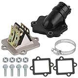 Membranblock mit Ansaugstutzen und Dichtungen Set für Yamaha Aerox Jog 50 Aprilia Gulliver SR50...