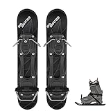 Skiskates - Short Mini Ski Skates for Snow | Skating Skis Snowblades Skiboards | Ice Skates for Snow...