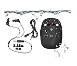 SEWOBYE 8GB Wasserdichter MP3 Player zum Schwimmen und Laufen mit 16 Stunden Spielzeit, MP3 Player...