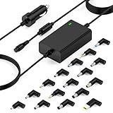 90W Universal KFZ Laptop Netzteil Ladekabel DC Adapter für HP Pavilion Acer Aspire Swift ASUS...