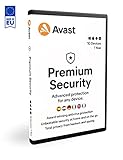 Avast Premium Security 2024 - Antivirenschutz für Windows, MacOS, iOS und Android | 10 Geräte | 1...