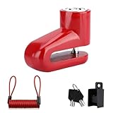 GisWell E Scooter Schloss - Schloss für e Scooter, Roller Scheibenbremse Schloss,...