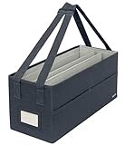Leitz Desk Sharing Arbeitstasche aus Stoff für hybrides und mobiles Arbeiten, Faltbare...