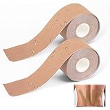 2 Stück Kinesio Tapes, 5m X 5cm Rollen Kinesiotapes, Hautfreundliches Sport Tapeband, Wasserdichtes...