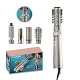 Cecotec Rotierende Warmluftbürste CeramicCare 5in1 AirBrush Gyro Elite. 1100W, Ionenfunktion, 5...