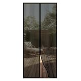 Onpira® Fliegengitter Tür 90x210 cm – Magnetvorhang für Balkontür & Terrassentür –...