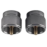 2 Stück G3/4 DN20 FNPT Outdoor-Campingkocher, flache Tanks, Konverter, Gasladeventil-Adapter, hoher...