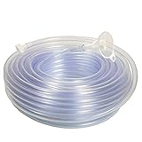 as - Schwabe Schlauch-Wasserwaage 15 m – Schlauch-Waage aus PVC, glasklar 8 x 1,5 mm –...