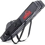 Paradox Fishing Rutentasche 3 Fächer I 150cm I Angeltasche Rutentasche Rutenfutteral Angel Tasche -...