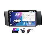 ZZPHKK 9 Zoll Android 13 Double DIN Car DAB+ Radio für Subaru BRZ/Toyota GT86 2012-2016 mit...