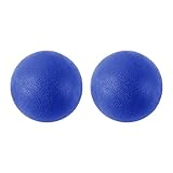 2 Stück Massageball Faszienball, Faszien + Lacrosse Massage Ball, Hart Lacrosse Ball Massage, für...