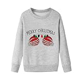 Damen Herren Kinder Ugly Christmas Sweater Weihnachtspullover Familie Set Lustige Weihnachtspulli...