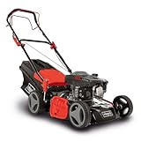 Benzinrasenmäher MS161-46 Scheppach - 46 cm Schnittbreite Radantrieb | Mulchfunktion | 55L Fangbox