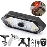 FXINRUIA E Scooter Blinker,LED Scooter Blinker/Rücklicht mit Funkfernbedienung Kompatibel mit...