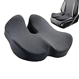 znutc Ergonomisches Sitzkissen für Steißbein, Sitzkissen aus Memory-Schaum, bequemer Autositz,...