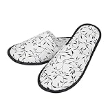 Beaupretty 5 Paare Faltbare Leichte Haus und Hotelslipper Rutschfeste Hautfreundliche...