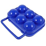 GARVALON Tragbare Eierbox Outdoor Camping PP Material Leicht Robust Praktisch für Picknick...