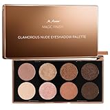 M. Asam MAGIC FINISH Glamorous Nude Palette (8 x 0,7 g) – Lidschatten Palette mit Nude-Tönen,...