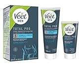 Veet Men Intim-Haarentfernungs-Set - Enthaarungscreme für den Intimbereich, für Männer - 100 ml...