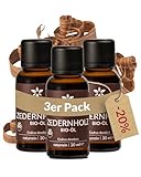 Heldengrün© BIO Zedernholzöl [100% NATURREIN] - Zedernöl Bio aus nachhaltigem Himalaya Zeder -...